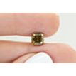 2 Carat  Asscher Diamond Fancy Brown Color VVS2