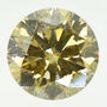 Round Diamond Fancy Brown Color SI2 Certified 2.20 Carat