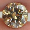Round Cut Diamond Fancy Brown Certified 2.05 Carat VS2