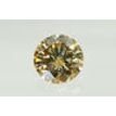 Round Shape Diamond Fancy Brown Color SI22 Carat