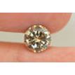 Round Shape Diamond Fancy Brown Color SI22 Carat