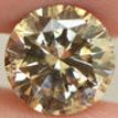 Round Shape Diamond Fancy Brown Color SI22 Carat