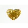 Heart Diamond Fancy Champagne 0.52 Carat SI1