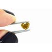 Heart Diamond Fancy Champagne 0.52 Carat SI1