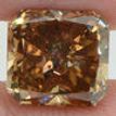 Radiant Cut Diamond Fancy Brown Color 3.11 Carat VS2