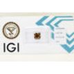 Radiant Cut Diamond 2 Carat Natural Fancy Brown SI2 IGI Certificate