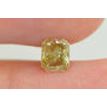 Radiant Cut Shape Diamond Fancy Brownish Yellow Loose 0.48 Carat GIA Certificate