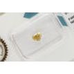 Heart Shape Diamond Natural Fancy Yellow 0.51 Carat VS2 IGI Certificate