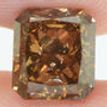 Fancy Brown Radiant Cut Diamond 2.13 Carat SI1
