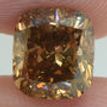 Cushion Diamond Fancy Brown Color 3.06 Carat SI1
