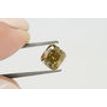 Cushion Cut Diamond Fancy Brown Color 1.51 Carat I2 GIA Certificate