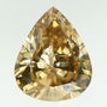 Pear Shape Diamond Fancy Brown Color 1.86 Carat SI1
