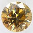 Round Cut Diamond Natural Fancy Brown 1.58 Carat SI2 IGI Certificate