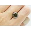 Loose Champagne Color Diamond 5.96 Carat Natural Enhanced SI3 Round Brilliant Shape