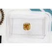 Cushion Cut Diamond Fancy Orangy Brown 0.78 Carat VS2 IGI Certificate