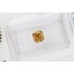 Cushion Cut Diamond Fancy Orangy Brown 0.78 Carat VS2 IGI Certificate
