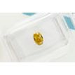 Oval Cut Diamond Fancy Brown Yellow 0.54 Carat VS2 IGI Certificate