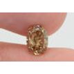 Oval Cut Diamond Fancy Brown Color VS2 1.51 Carat
