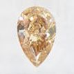 Pear Shape Diamond Fancy Brown 0.59 Carat VS1 IGI Certified