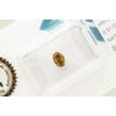 Oval Diamond Natural Fancy Orange Brown 0.51 Carat SI1 IGI Certified
