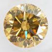 Round Cut Diamond Fancy Brown 1.50 Carat SI2 IGI Certificate