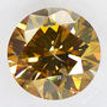 1.51 Carat Brown Round Diamond SI2 IGI Certificate