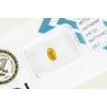 Oval Diamond Fancy Yellow Brown 0.61 Carat VS2 IGI Certificate