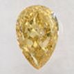 Brown Pear Shape Diamond 0.88 Carat I1 IGI Certificate