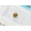 Round Cut Diamond Natural Fancy Brown Color 0.61 Carat VS2 IGI Certified