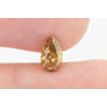 Pear Shape Diamond Fancy Brownish Orange 0.82 Carat VS2