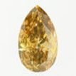 Pear Shape Diamond Fancy Brownish Orange 0.82 Carat VS2