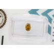Oval Cut Diamond Natural Fancy Brown Color 0.60 Carat SI2 IGI Certificate