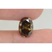 Oval Cut Diamond Fancy Brown 2.13 Carat SI1