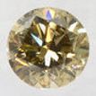Round Diamond Natural Fancy Brown 0.63 Carat I1 IGI Certificate