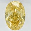 Oval Diamond Fancy Brownish Yellow 0.75 Carat VS2 IGI Certificate