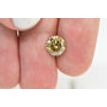 Round Cut Diamond Fancy Champagne Color 1.87 Carat 