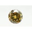 Loose Round Diamond Natural Fancy Brown VS2 2.01 Carat