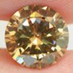 Loose Round Diamond Natural Fancy Brown VS2 2.01 Carat