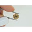 Round Shape Diamond Fancy Brown Color 2.23 Carat SI1