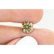 Round Diamond Fancy Brown Color SI2 Certified 2.20 Carat