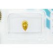 Pear Shape Diamond Natural Fancy Brown Yellow 0.62 Carat SI1 IGI Certificate