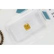 Cushion Diamond Natural Fancy Yellow Brown 0.50 Carat VS1 IGI Certificate