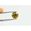 Round Diamond Fancy Orangy Brown Color SI1 1.70 Carat