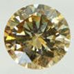 Round Shape Diamond Fancy Brown Color SI22 Carat