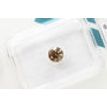 Round Diamond Fancy Brown Loose 0.47 Carat I1 IGI Certificate