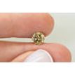 Round Diamond Fancy Orangy Brown Color Natural Certified Loose 1.49 Carat SI1