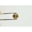 Round Cut Diamond Fancy Champagne Color SI1 Certified 2.14 Carat