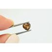 Loose Heart Diamond Fancy Brown 1.39 Carat VS2
