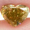 Heart Diamond Fancy Champagne 0.52 Carat SI1