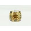 Fancy Champagne Cushion Cut Diamond 1.54 Carat VS2